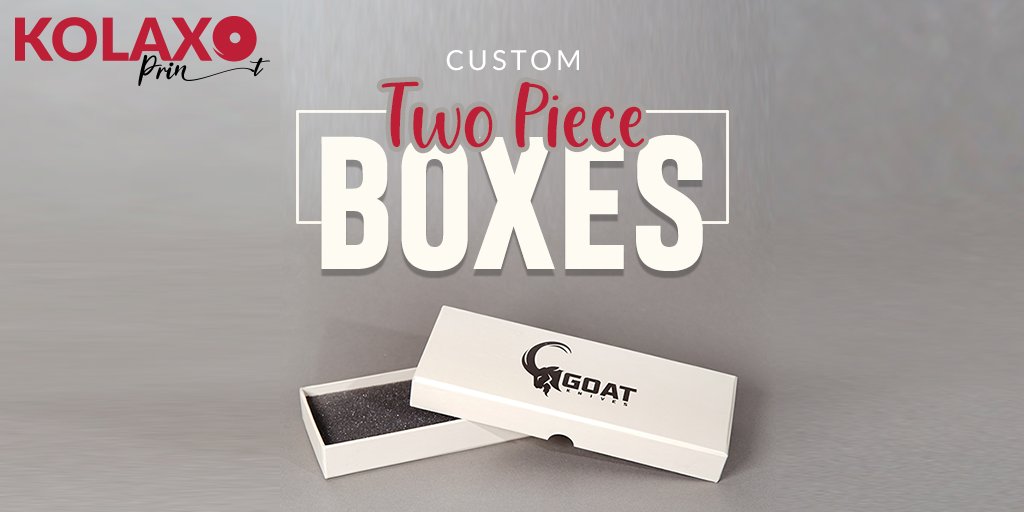 kolaxo_print's tweet image. #Premium quality Custom Printed #TwoPieceBoxes are an effective branding tool, offer a quirky layout for presentation, and provide protected storage for your products. 

For More Details Visit us Here: bit.ly/2Uz36kt

#customtwopieceboxes #custompackaging #KolaxoPrint