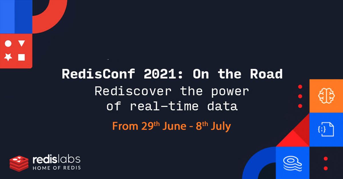 Redisinc's tweet image. Big news: we&apos;re taking this show on the road! Find your local #RedisConf2021: On the Road event and see how Redis helps organizations supercharge #app development, improve #cx, and build #realtime #data-driven apps that run anywhere, on any #cloud: bit.ly/2SYcsGf