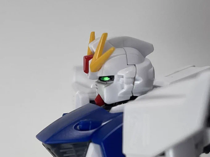 HGUCガンダムF91の顔をHGFCゴッドガンダムの顔に交換してあげるとイイ感じになると伺いました 