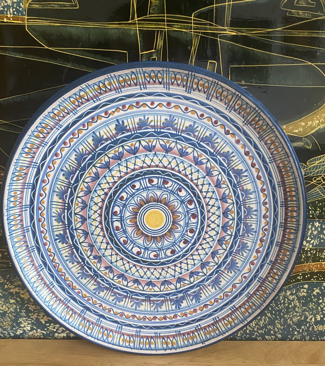 loveretrocrafts's tweet photo. Vintage D, AMORE Vietri Italian Plaque, Ceramic art Plate by D.Amore Vietri. Abstract Hand Decorated / Handcrafted #handpainted #ceramicplaque #handcrafted #supportsmallbusiness #majolicaart #majolicapottery #italianmajolica https://t.co/asc7IEDenQ https://t.co/38HoQIcjYG