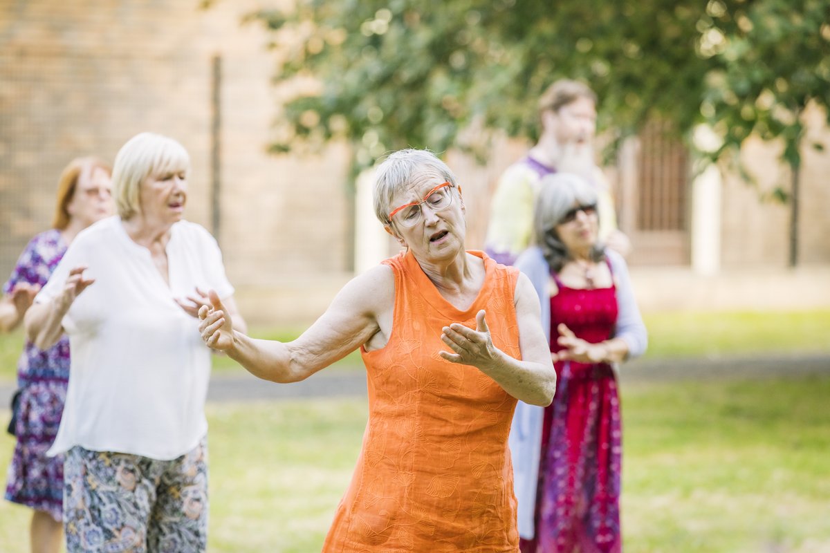 Lost in music? Our #QuirkyChoir is making the most of the summer by singing outside for their Wednesday evening sessions. Safe, socially distanced &amp; sociable (no auditions needed) - find out more by contacting sophie@wearedarts.org.uk #Singing #Song #Choir #Doncaster