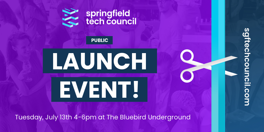 SGFTechCouncil's tweet image. PUBLIC LAUNCH EVENT

Tuesday, July 13th, 4-6 PM.

@Bluebird_Net Underground

Ribbon Cutting, light apps, cocktails, tours, networking, + more.

fb.me/e/16HKCv1Yi

#SGF #Tech