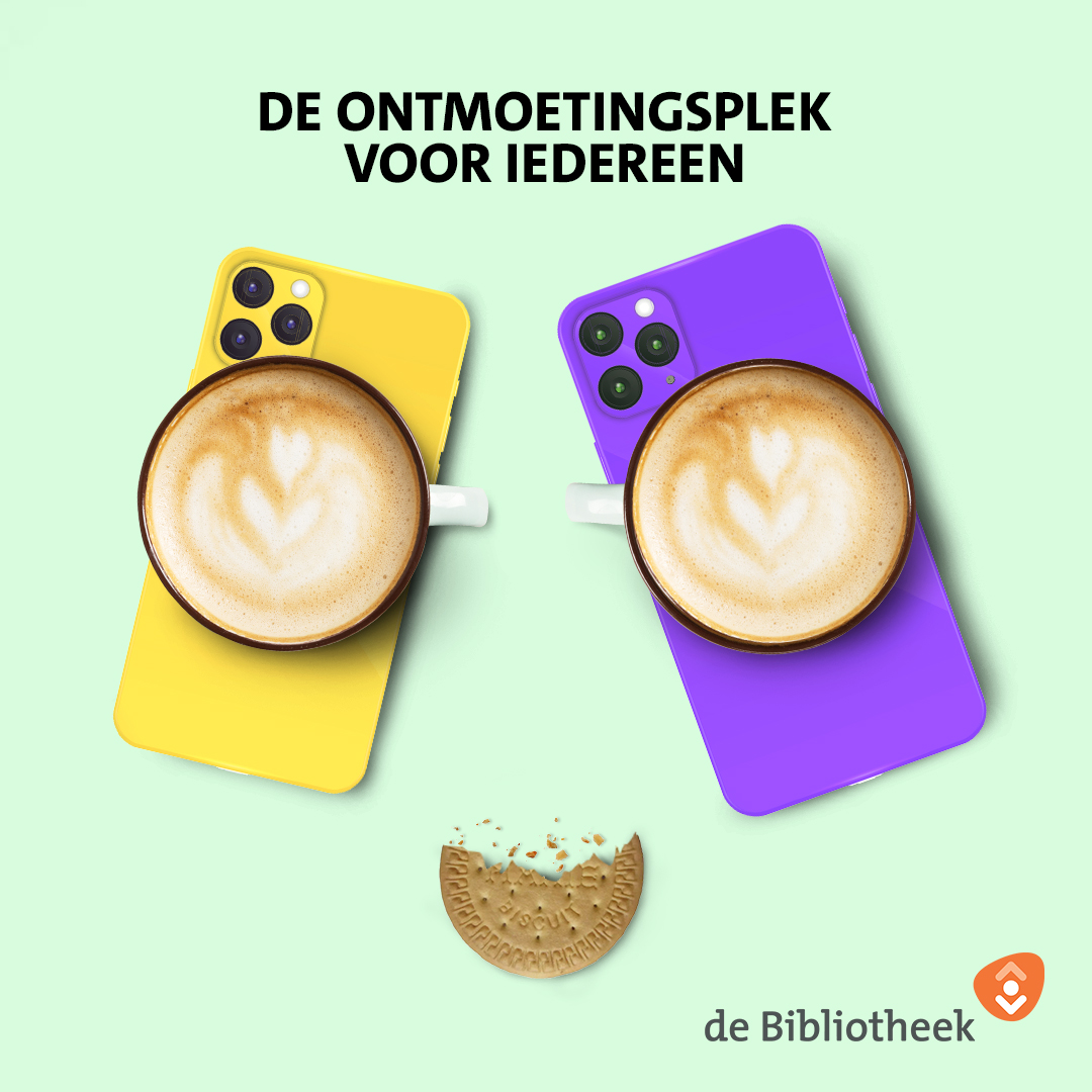 Ontmoetingen vinden plaats in de bibliotheek. Wie zie jij graag in de bieb? Deel jouw biebverhaal met de #mijnbibliotheek en laat ons en anderen weten welke ontmoetingen in de bibliotheek bijzonder zijn voor jou. 
#mijnbibliotheek #jouwbiebverhaal #ontmoeten #iedereeniswelkom