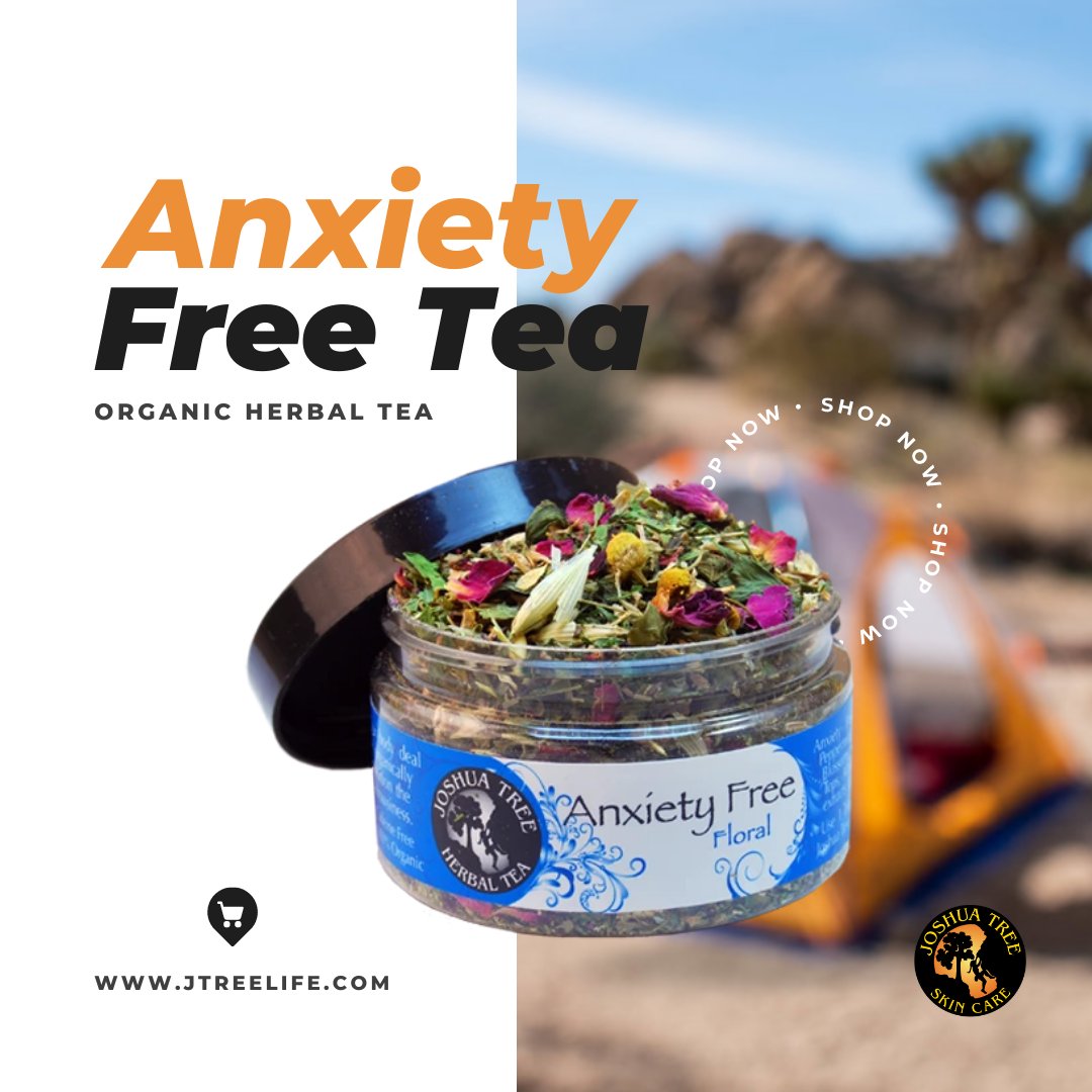 Our Anxiety Free Tea not only adds flavor to your tea but also helps your body deal with high amounts of stress. It greatly improves the quality of your sleep. Visit bit.ly/3oXCNj9 and get yours now!