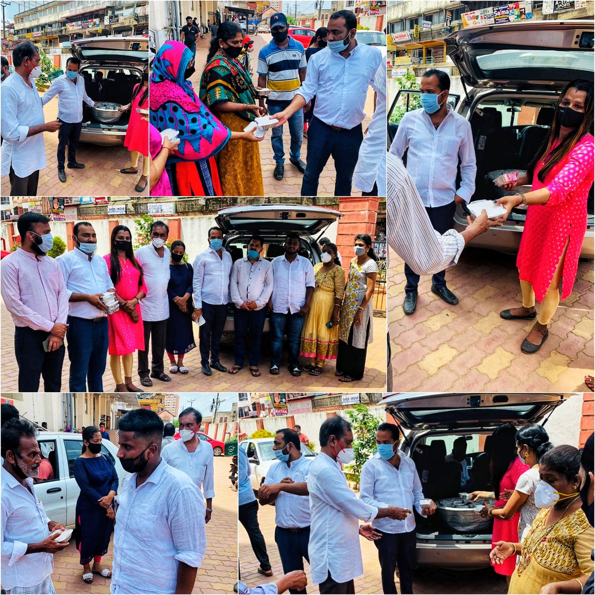 luqmanbantwal's tweet photo. Day 58
Dakshina Kannada Youth Congress Team Distributed Food Packets to Daily Labours & all the Needy People at Mangalore.
#SOSIYC #SOSIYCDK #SOSKPYC
@srinivasiyc @IYC @IYCKarnataka @KPYCMedia. https://t.co/WZTm53tsE7