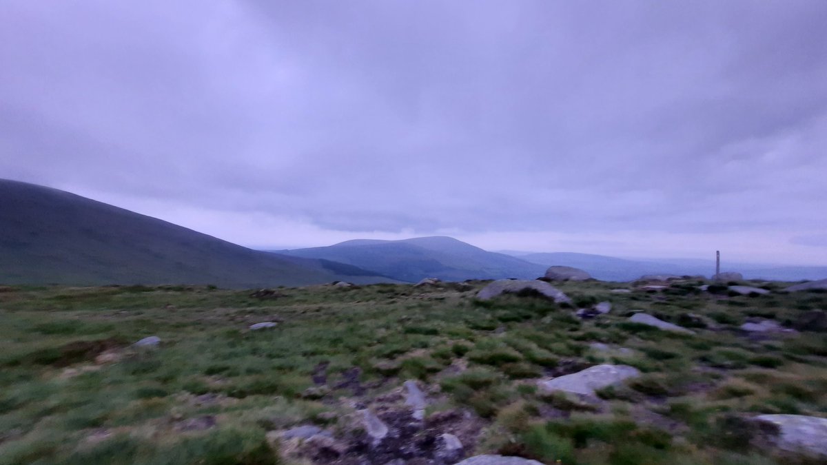 GoneWalking4's tweet photo. Misty damp evening hike on Lugnaquilla, Wicklow's highest mountain! https://t.co/MM6qmbXMhp