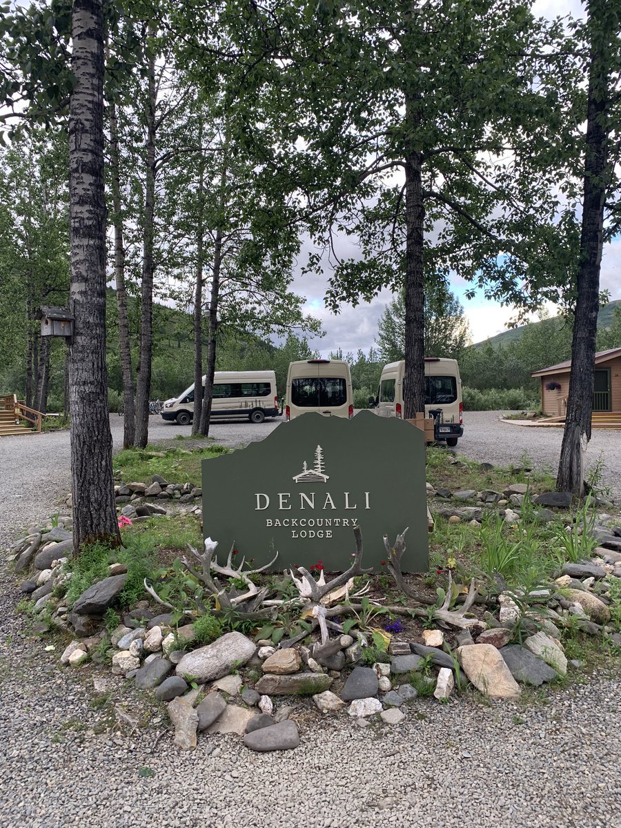 makomichael's tweet photo. Leaving the lodge grounds. Denali has very few official trails, and limited roads for a 6 Million Acre Park. Yet I’m looking for the end of the line. We are the last lodge out in the Back Country. #RunDenali #Alaska #Runner #Running #Paradise #AdventureIsOutThere #RunAlaska https://t.co/ByjSJMYxao