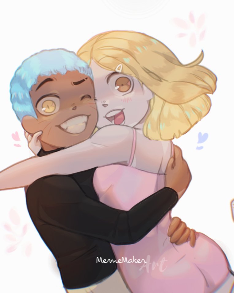 Mememak04554938's tweet photo. Y pos con otrl ataque de inspiración me dio por terminar este viejo bocetito de los pololos , los personajes son de un amigo , para uno de los futuros protectos despues de underson #MemeMaker #Myart #Randy #Catherine #C2MC https://t.co/ywzYSYU7tg