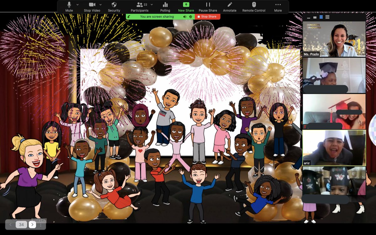 vasquezteaches's tweet photo. Ladies and gentlemen, your Senior Kindergarten Graduating Class of 2021! 👏👏👏#🎓 #Classof2021 #Kindergarten #GRADUATIONDAY #Graduation2021 #educationmatters #virtualschool https://t.co/quf3y6SpyZ