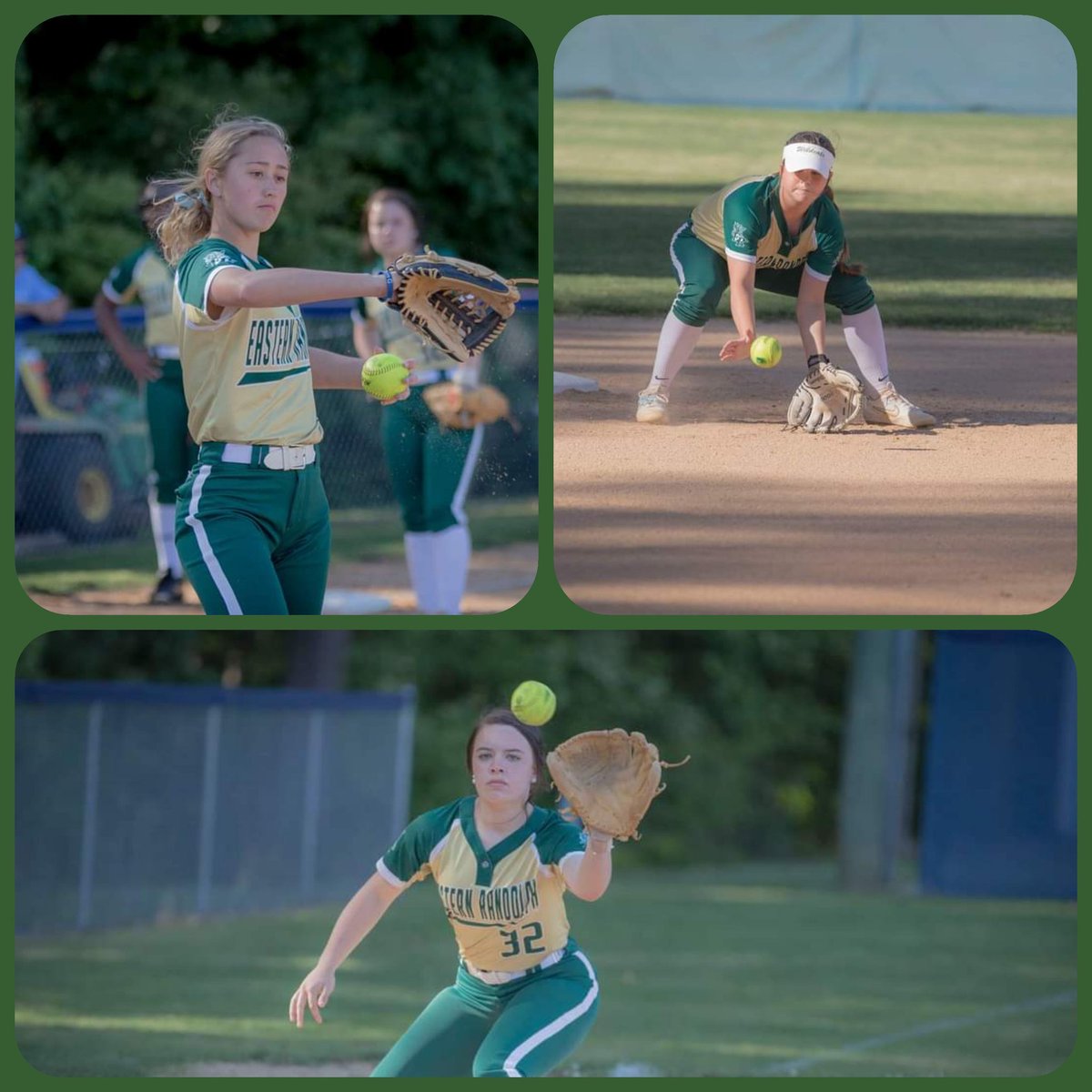 ERladysoftball's tweet photo. Congratulations to Savannah Beaver, Courtnee Carter &amp; Dori Luther for being selected to the 2021 NC All State team. We are so proud of their accomplishments. #Catball https://t.co/DN37GSVVJI