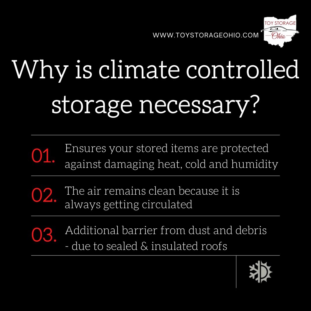 OhioToy's tweet image. We want our customers to know the importance of storing in a climate-controlled facility. At Toy Storage Ohio, your vehicle/bike is protected from all types of environments. #car #automotive #cleveland #ohio #ToyStorageOhio #carstorage #motorcycle