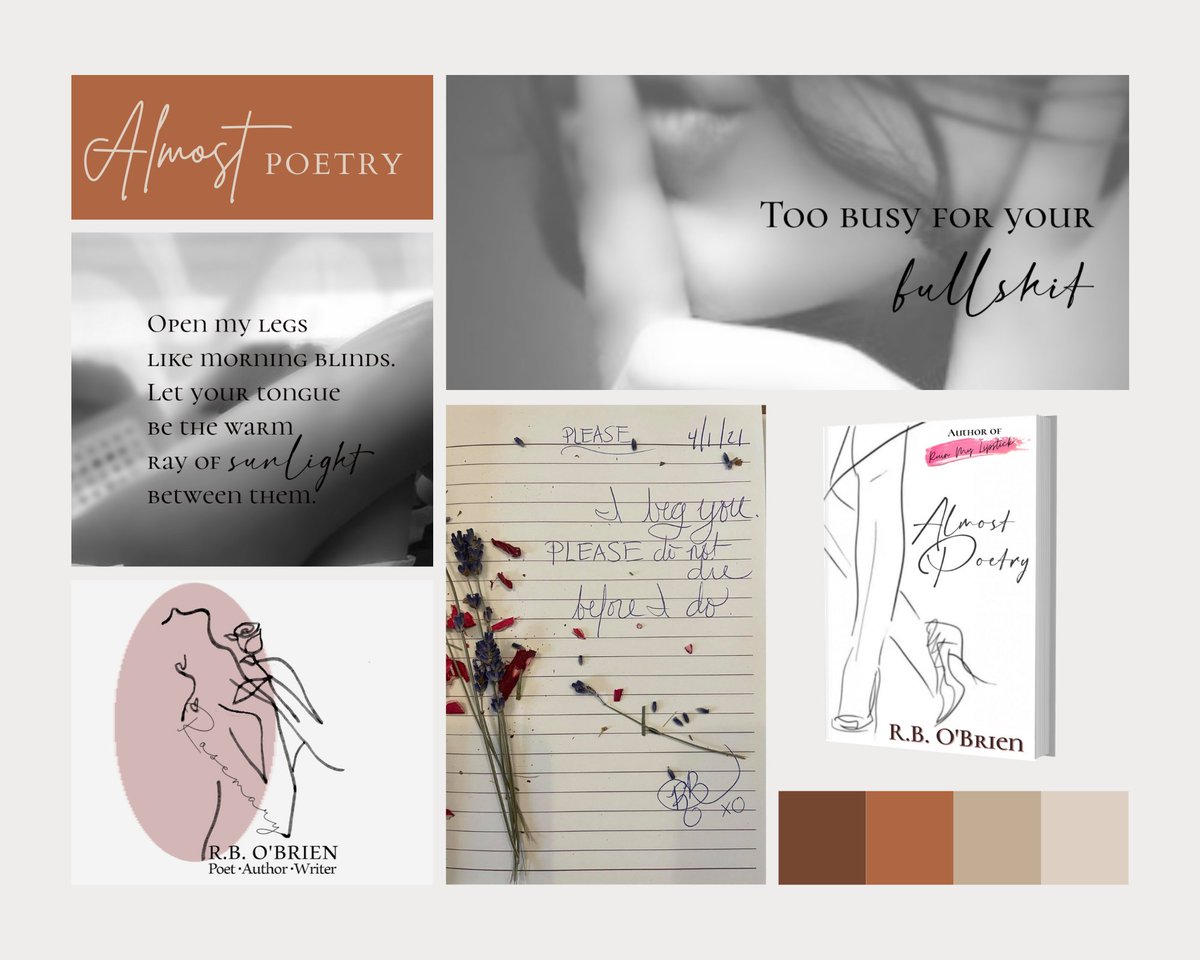 <a href="/stephanietara/">Stephanie Lisa Tara</a> Rosemary RB O'Briens #book Almost #poetry is out pick up a copy Today! #BookBoost  #goodreads  amazon.com/Almost-Poetry-…