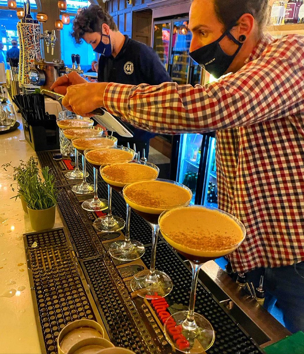 owenmorgan44's tweet image. Pedro Ximenéz espresso martini central by 5pm in Bristol 🤪.
If you haven’t had one of our cafe solo martinis in the last decade or 2, there’s always time!