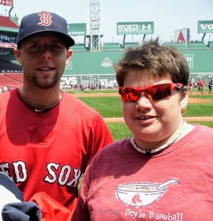 Shari_Weiner's tweet photo. 11 years and 2 world series ago...same messed up hair..different color...same laser show..never change. #thanksdustin @redsox https://t.co/Fv6ViDe9h2