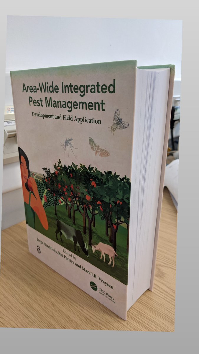 I still can't believe I am a contributor to a pest management book🎉🎉🎉🎉... Just got the hard copy from <a href="/iaeaorg/">IAEA - International Atomic Energy Agency ⚛️</a> and it feels so surreal...