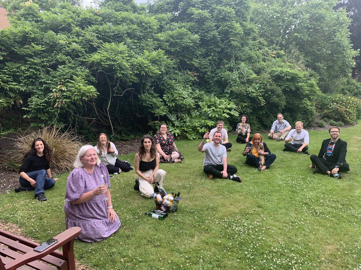 Some of the @REConf2021 celebrating the end of #REC2021. The REC team have volunteered their time and worked so hard to make this conference a reality. Thank you all for coming and we really hope you enjoyed the conference. We will see you next year. Over and out.