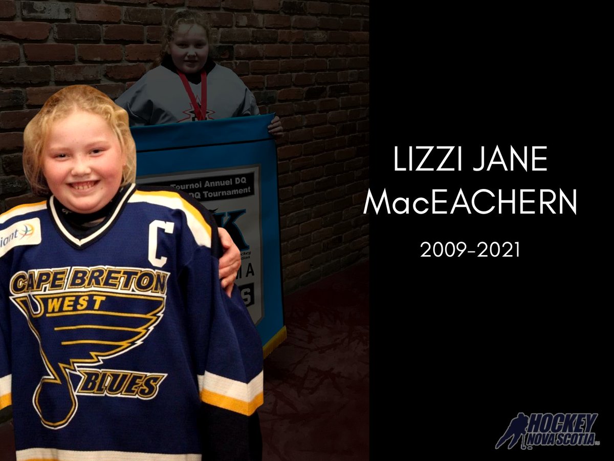 We are very saddened to learn of the tragic passing of Lizzi Jane MacEachern.

A native of Port Hood, N.S., Lizzi was a member of the Quad County U13 C Pirates during the 2020-21 hockey season.