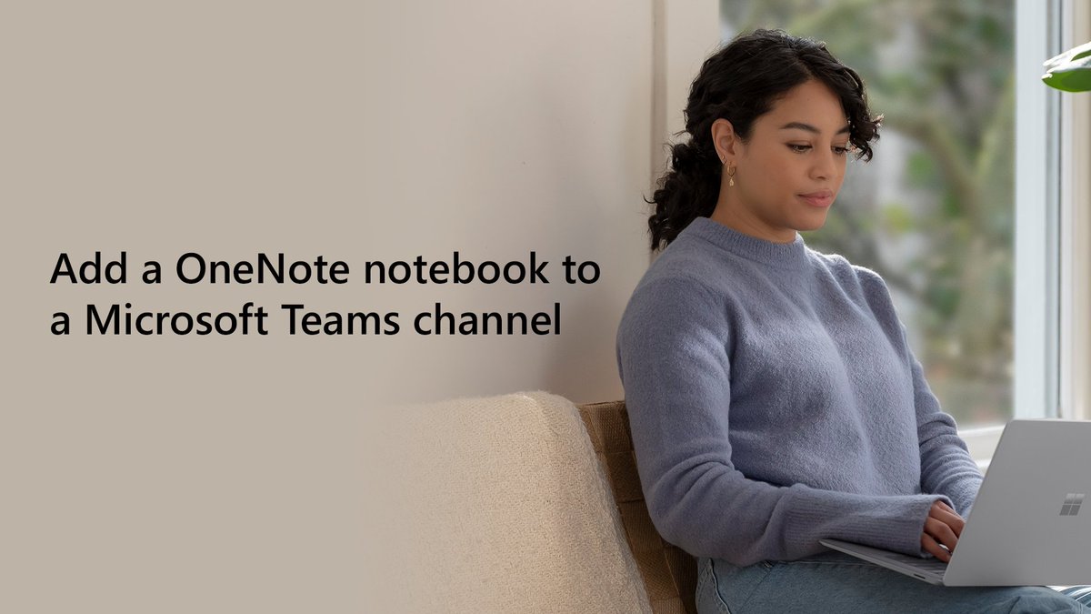 Collaborate on digital content and share it with your team. Learn how to add a Microsoft #OneNote notebook to #MicrosoftTeams channels: msft.it/6018nMUhQ