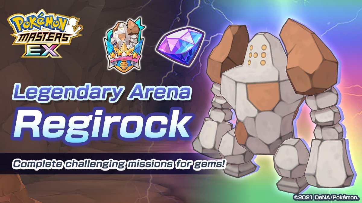 Regirock Pokémon masters ex