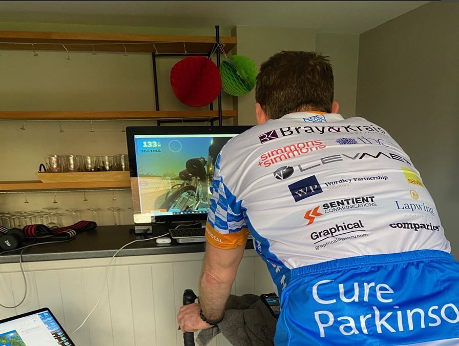 CureParkinsonsT's tweet image. Join Cure Parkinson’s Patron @miketindall13 on @GoZwift this Sunday at 8am and pedal for a cure! Join this exciting #cycling challenge and support us in our search for a cure for #Parkinsons. Find out more here - buff.ly/3xHJJ72
#RaidLocal #Zwift #ParkinsonsTogether