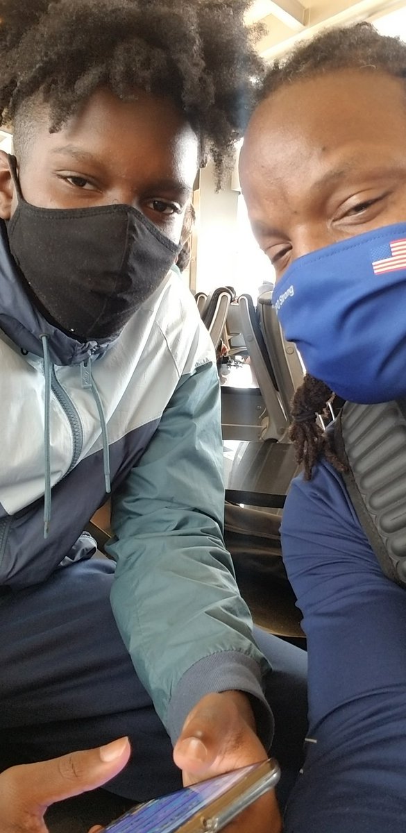 We're leaving for Oklahoma y'all!! <a href="/OU_Football/">Oklahoma Football</a> <a href="/RileyFBCamp/">Lincoln Riley Football Camp</a> <a href="/SRMHSBulldogsFB/">SoutheastRaleighFB</a>