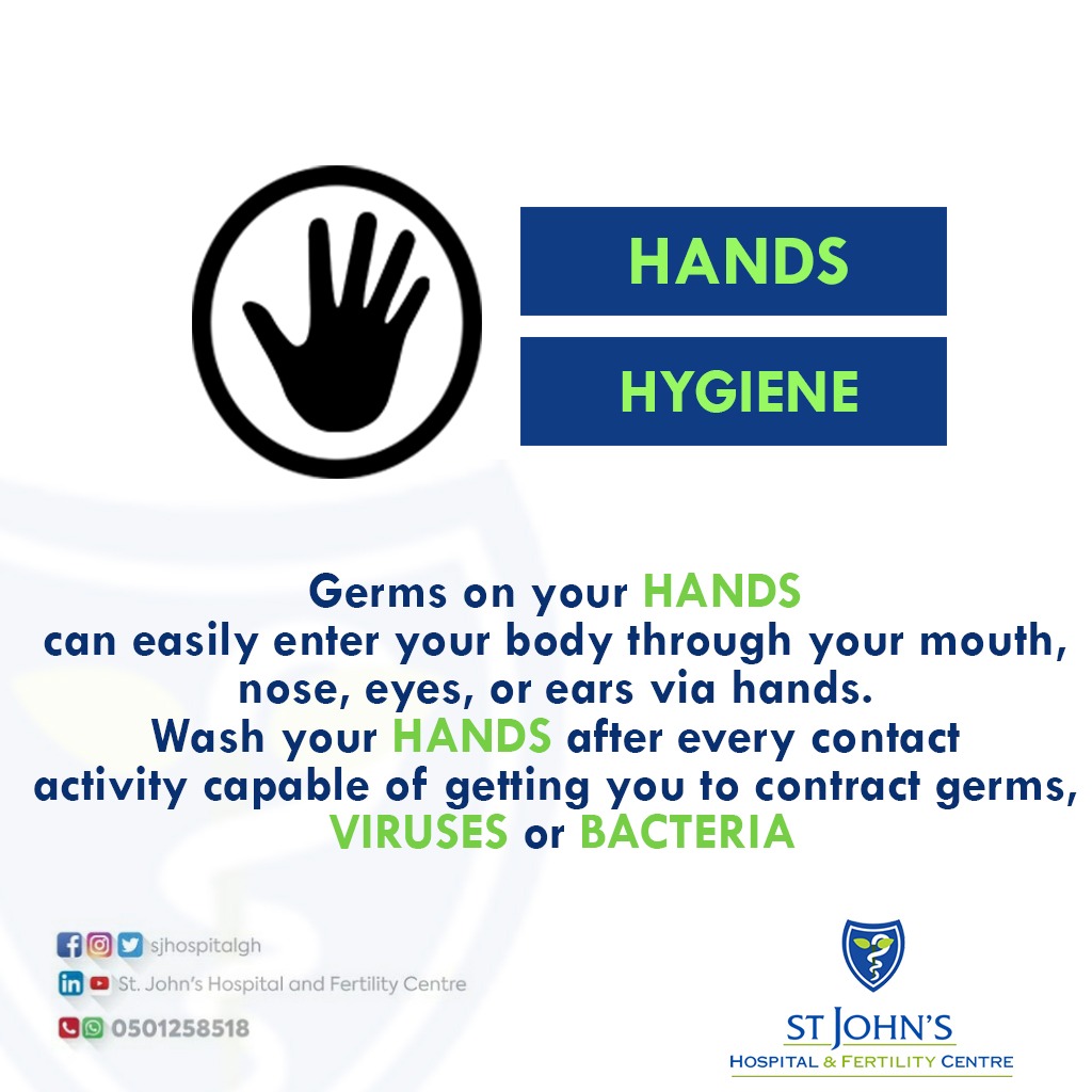 #HandsHygiene is one aspect of #Hygiene which must become part of our daily lives. If for nothing, #CoVID19 has taught us to do so. 

It's a weekend...... #StaySafe always!
#SkillToHealHeartToCare #SJHFC #CoVID19Prevention #PersonalHygiene #HygieneHealth #Accra #Ghana