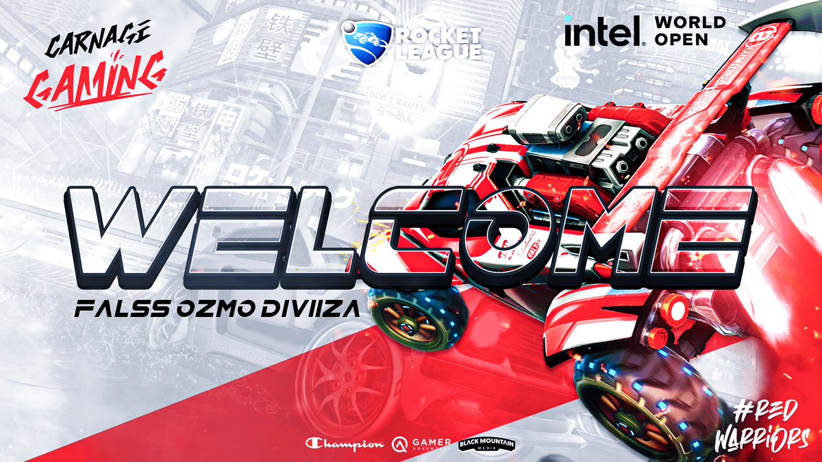🏆<a href="/RLEsports/">Rocket League Esports</a> Intel World Open Closed Qualifier 

🇲🇽 Vuelven los #RedRacers Aceleramos nuestros motores en Mexico. Bienvenidos a la familia! 
🏎💨<a href="/FalssRL/">Falss</a> 
🏎💨@OzmoRL 
🏎💨<a href="/idiviiza/">diviiza</a> 

🇺🇸 The #RedRacers are back! We rev our engines in Mexico. Welcome to the Family! #IntelWorldOpen