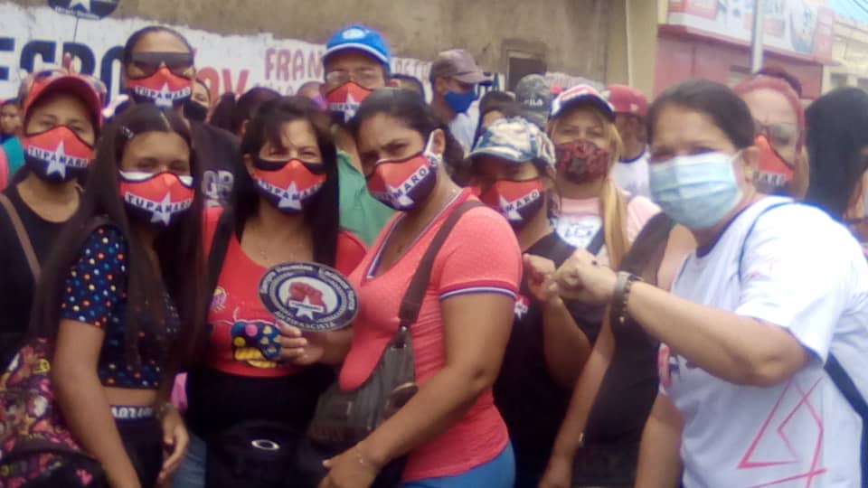 DESDE LA MARCHA EN CONMEMORACIÓN A LOS 200 AÑOS DE LA GESTA HISTÓRICA DE CARABOBO '''LA MILITANCIA TUPAMARO REBELDE DEL MUNICIPIO ANACO DICEN PRESENTE  ''DEMOSTRANDO UNA VEZ MAS QUE SOMOS HOMBRES Y MUJERES LUCHADORES POR ESTA PATRIA BONITA   #CARABOBO200AñosDeLibertad  #VamosXMas