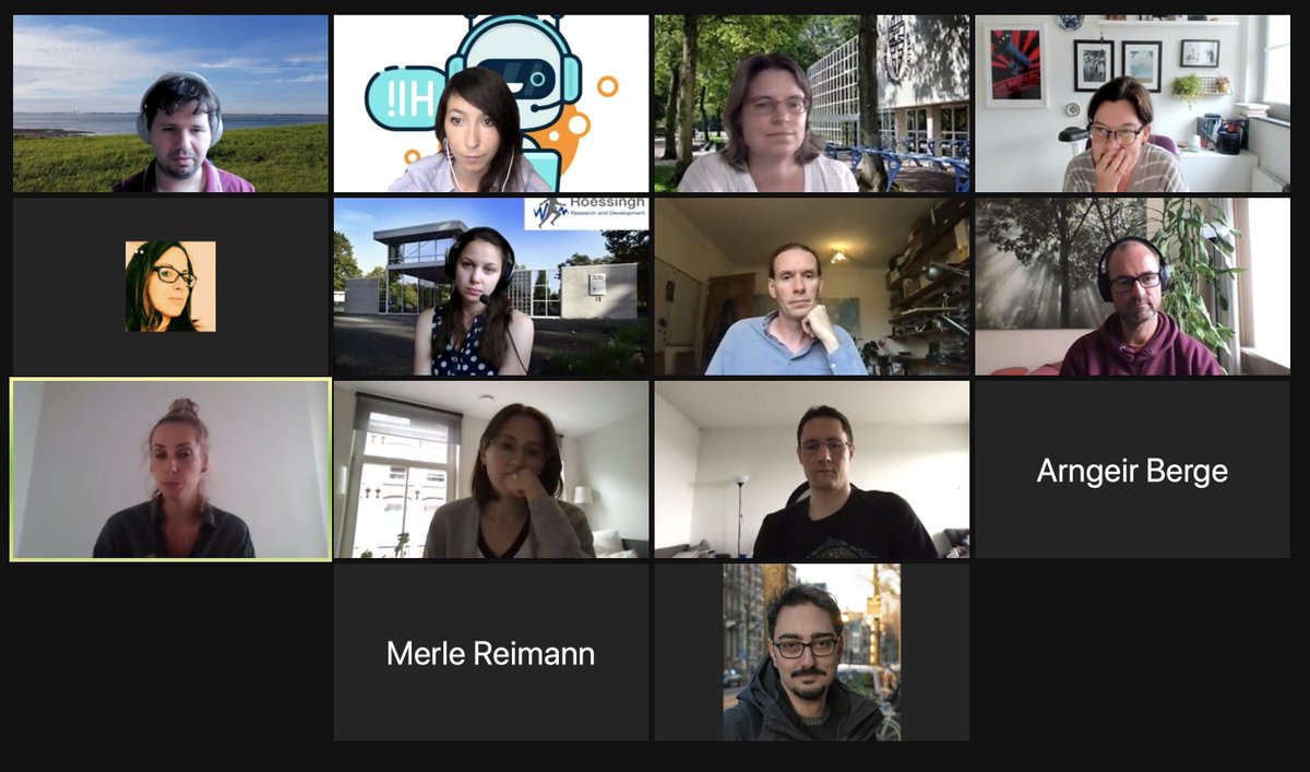 <a href="/PICA76793900/">PICA</a> today at PICA exciting presentations around personalization in conversational agents and discussions of hot topics such as "What should a personalized user model contain? How much privacy can we sacrifice to build a proper user model?" 
Thank you to all!!