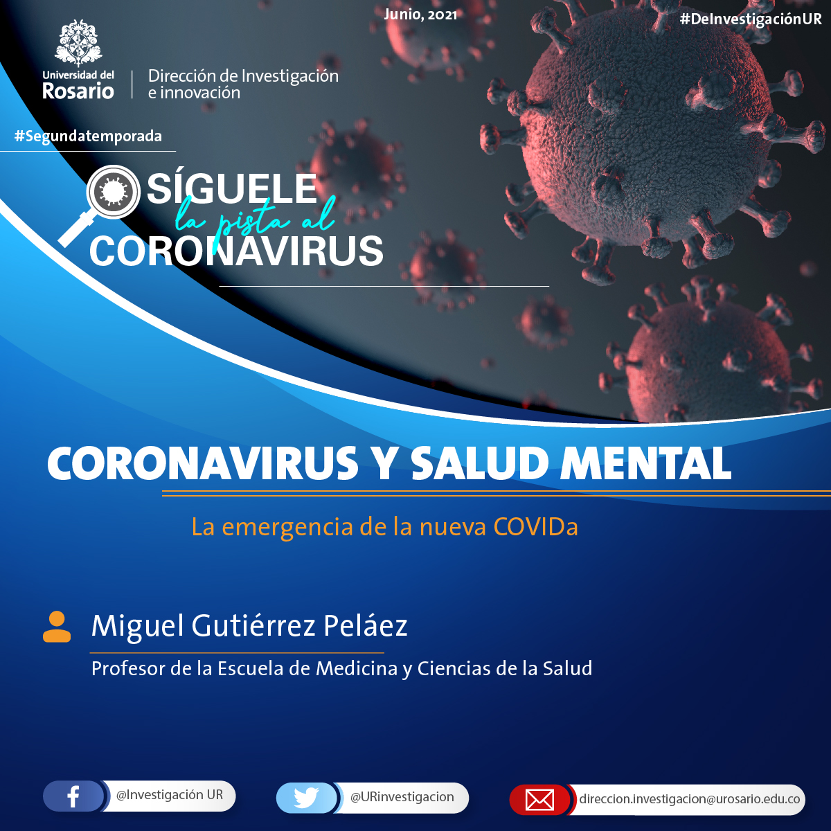 URinvestigacion's tweet photo. #Nuevo video de #SigueLaPistaAlCoronavirus donde hablamos sobre lo que está pasando con la salud mental en pandemia, basados en la investigación del profesor @miguerrez. 

Míralo: https://t.co/2x6WJlKMT9

#DeInvestigaciónUR #DeInnovaciónUR https://t.co/O3d1KGWIWu