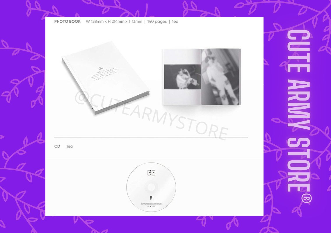cutearmystore's tweet photo. ALBUM BE ESSENTIAL EDITION 😊💜
Valor: $135.000.
Más Información por DM 📩
*NO INCLUYE VALOR DE ENVÍO*
📦Envíos a Bogotá y a toda Colombia!
#btsarmy #albumbe #essencialedition #btscolombia #productosbts #bangtan #cutearmystore #bts https://t.co/bX0863oFb1