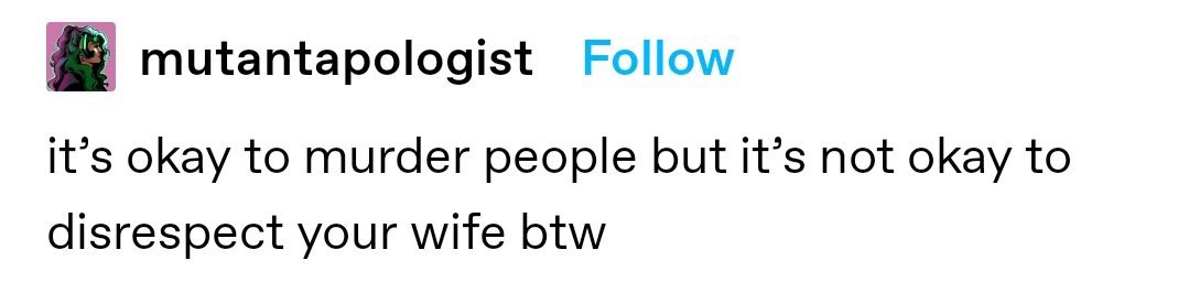 Ex-wives don't count tho