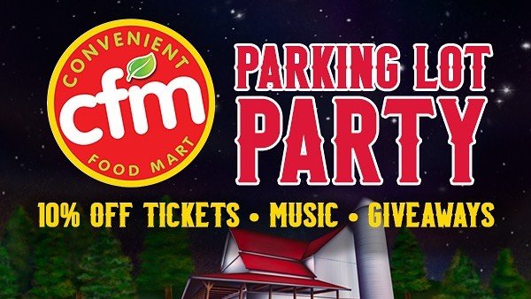 CFMov's tweet photo. Later today: 
🥳SHADYSIDE Convenient Food Mart Parking Lot Party! JUNE 25, 3-5PM🥳
🎉10% off tickets!
🎉Prize wheel and cool giveaways!
🎉Games!
🎉Live radio broadcast by 98.7 Country WOVK!
📍4115 Central Avenue, Shadyside, OH 43947 https://t.co/IdXITGn49d