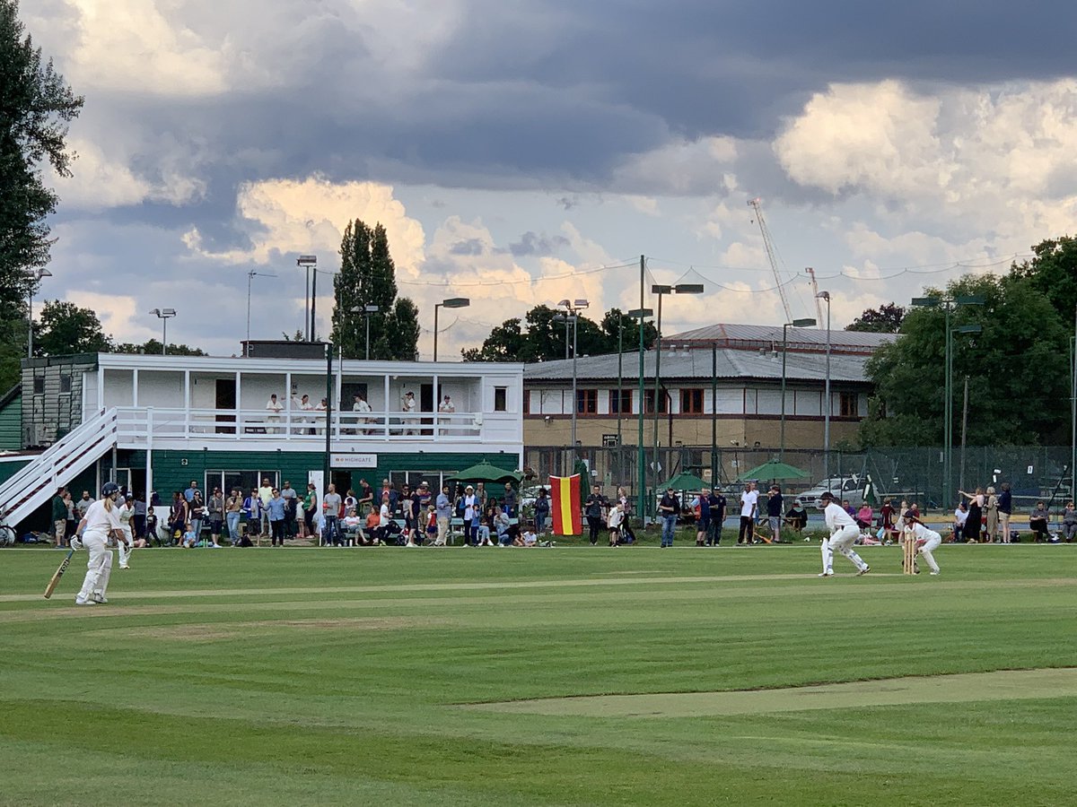 kay_baig's tweet image. Beautiful weather and a good turnout here today @HighgateCLTC for the @MCCOfficial v @NatAsianCC Women’s T20 Cricket. Good luck ladies! @Sabanasim7 @SamaraAfzal @RegalFoods @ikramofficial