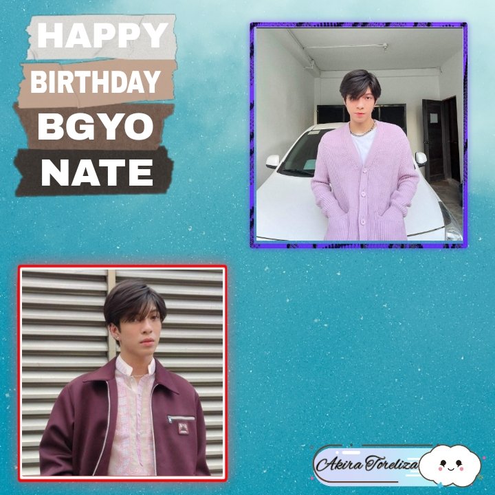 NasaUtto's tweet photo. Happy Birthday to our Baby butanding🐳 always remember that ACEs and your kuya's is here always  for you no matter what😊 Happy 18th birthday @BGYO_Nate 💕
#NATE
#Happy18thBdayBGYONate 
#BGYO https://t.co/UMP8ikZgqn