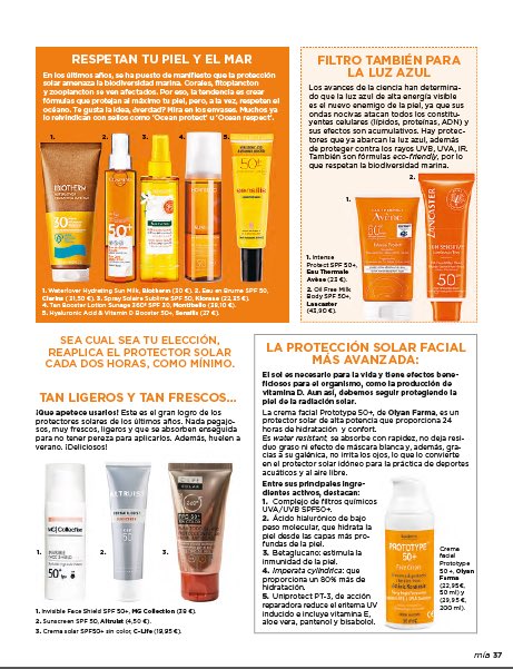 Condislife's tweet photo. Cuida, regenera y protege tu piel con los productos de #ClifeSolar. ☀️
El aliado perfecto para todo el año. 🗓️
Descubre más en el último número de la revista @miarevista. 📰
De venta en exclusiva en #Condis y #Condisline. 🛒
#CondisContigo #Clife #Belleza #Antiaging https://t.co/No5C296Dig