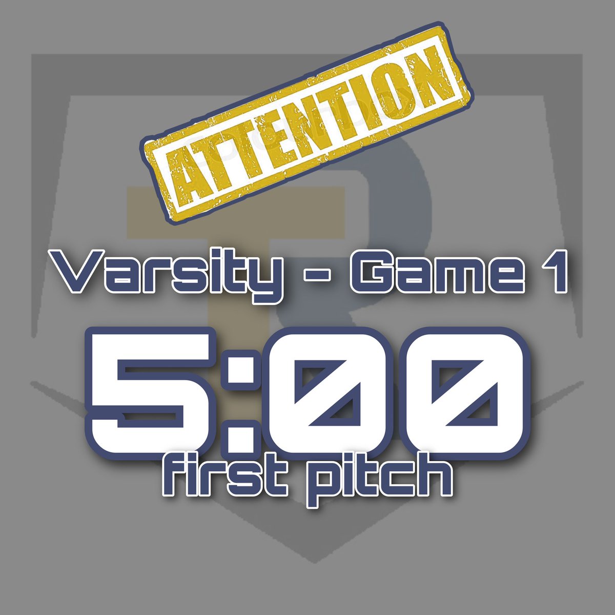 ReginaBaseball's tweet photo. Rinse and repeat… due to weather varsity will be playing the first game of the DH again tonight. Come #PackTheHill ☔️ https://t.co/6IBrtDbxzc