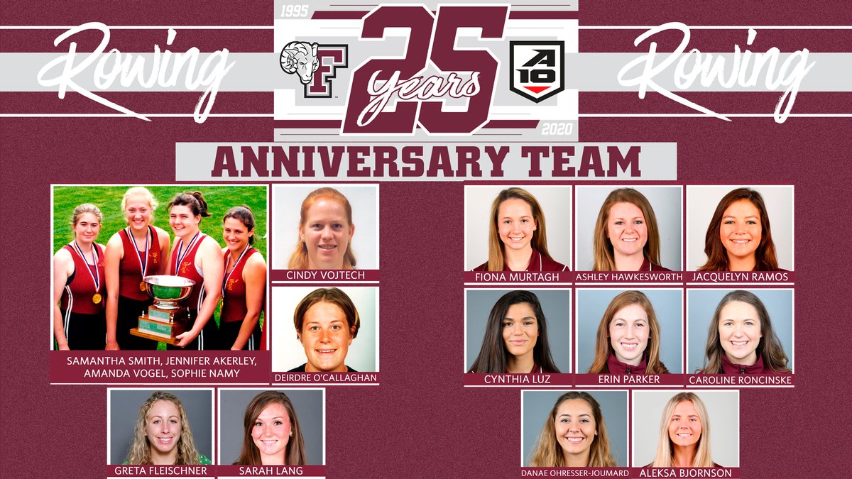 Congratulations to everyone who made the <a href="/Fordham_Rowing/">Fordham Rowing</a> 25th <a href="/atlantic10/">Atlantic 10 Conference</a>  Conference Anniversary Team!

Our final anniversary team vote starts next week!

📄 : fordhamsports.com/news/2021/6/25…