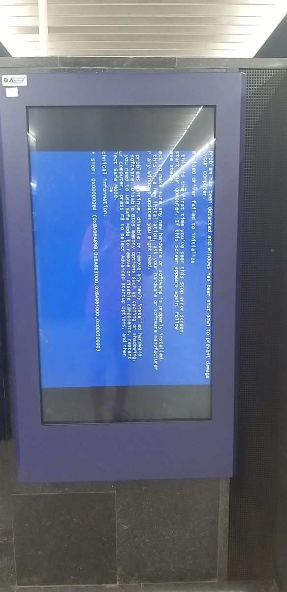 JanKleszczynski's tweet photo. @KevlinHenney a #kevlinhenneyscreen at Warsaw Central Station - I hope my train's driver is on board not like this video driver https://t.co/5VRZEr8l7i