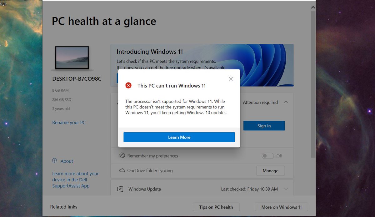 Steve Dispensa We Ve Just Released An Updated Pc Health Check App Here T Co Ta8smk1v1e Navigate Lower Down To The Check For Compatibility Section And Click Download App We Still Have More