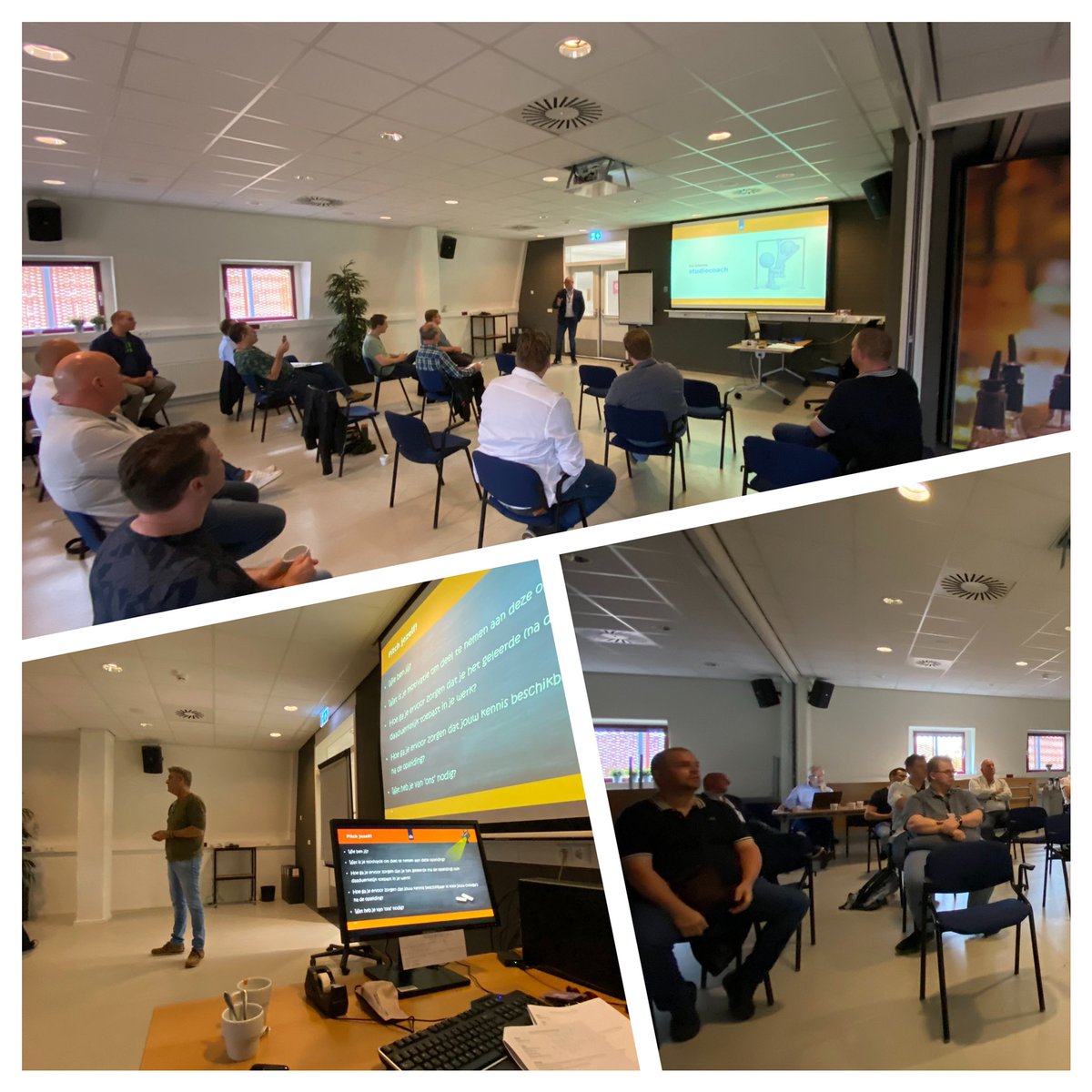 Binnen komen als individu en weggaan als groep. Fantastisch om te zien wat #motivatie en #inspiratie teweegbrengt. Wat een fijne dynamische groep vakmannen en vakvrouwen! #Infosessie #KickOff #Opleiding #Dieetkoks #Paresto #Mindef