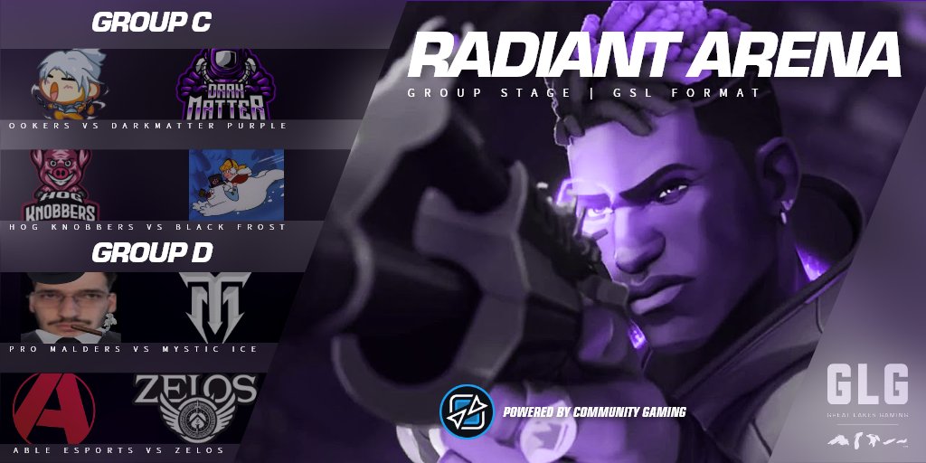 GLGamingLounges's tweet photo. Groups C and D are ready to bring in the heat 🔥

@ookers_VAL vs @gg_darkmatter 
@HogKnobbersVAL vs @BLF_Gaming 
@ProMalders vs @MysticGamingNA 
@AbleEsports vs @ZelosCompete 

📺Tune in at 5:30PM ET! https://t.co/chejRWnXP8 https://t.co/RkWz2LxELr