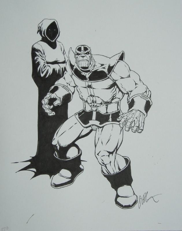 iamluke85's tweet photo. #thanos #daeth by #jimstarlin https://t.co/jPc0NjMyDW