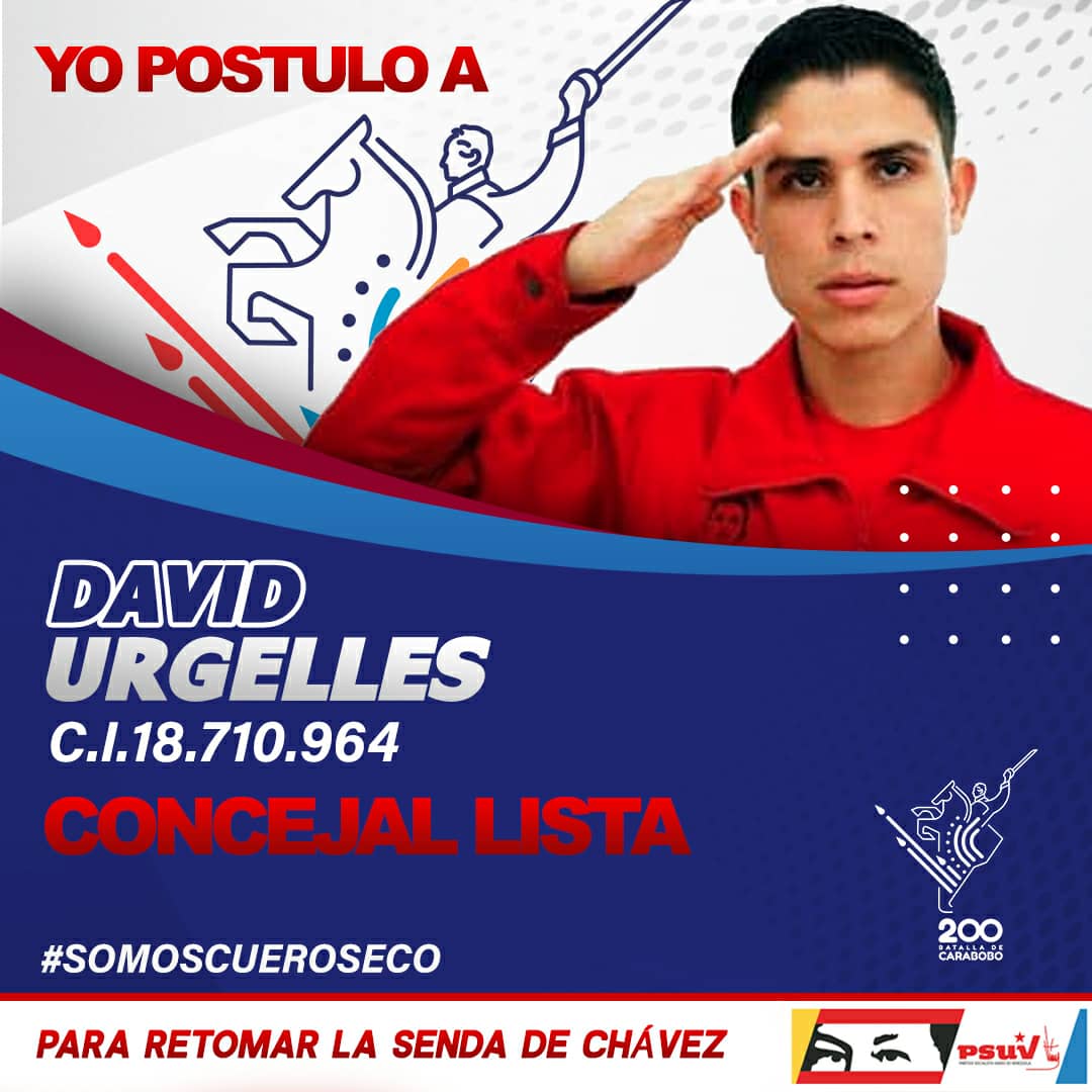 ChvezInvicto1's tweet photo. Las bases deciden 
#Este27YoPostulo
Por Caracas Voto lista
★ David Urgelles

Por el El Circuito#6 La Vega Caricuao Macarao
 ★ Jacqueline Aristigueta

★Roque García 

★ Adrianyela Elde 
#VolvamosALaSendaDeChavez 
@NicolasMaduro 
@roquepsuv 
@ConCiliaFlores https://t.co/mDeaBlhcZq