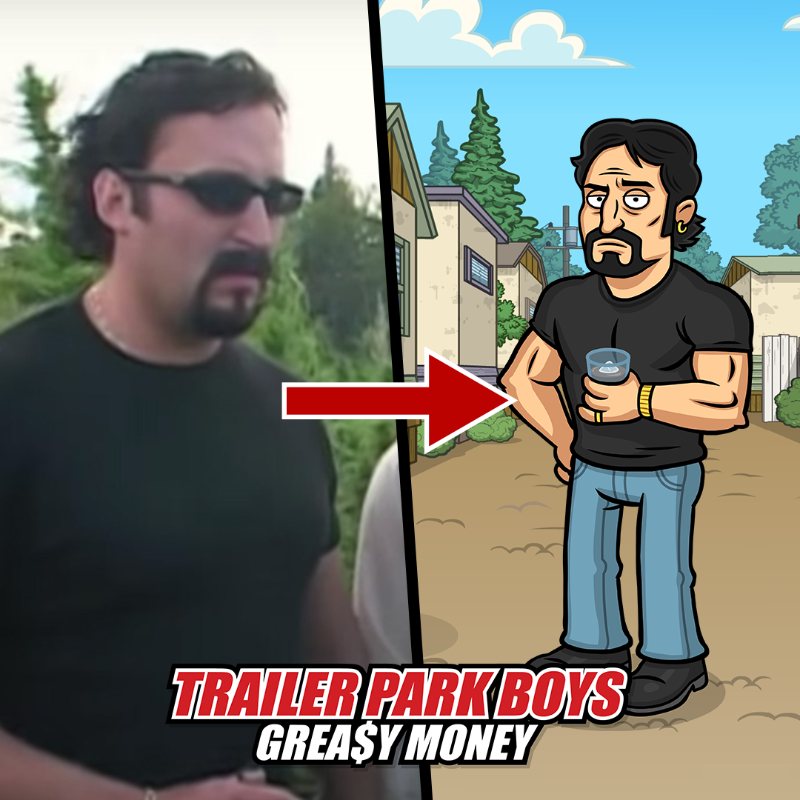 TPBGAME's tweet photo. Hitch a ride to Sunnyvale play the Trailer Park Boys mobile game with Bubbles, Ricky and Julian.
