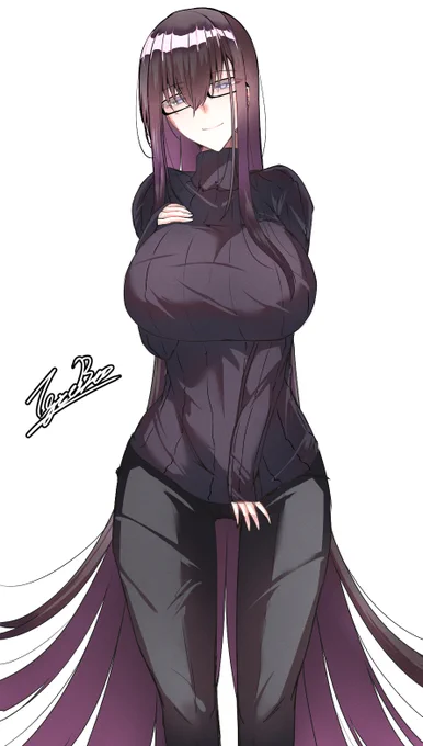 香子さん描くの楽しい
#FGO
#紫式部 