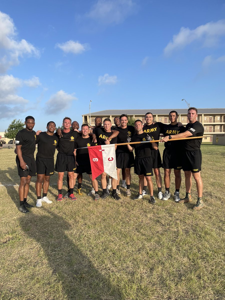 1st9cav_'s tweet photo. CARNIVORE is our flag football champion!! Both HHC and C Co played great all week long but our mech infantry boys brought home the trophy 🏆 #HeadHunters #WeCanWeWill #BlackJack #PFFW https://t.co/ODEnZ4xZzx