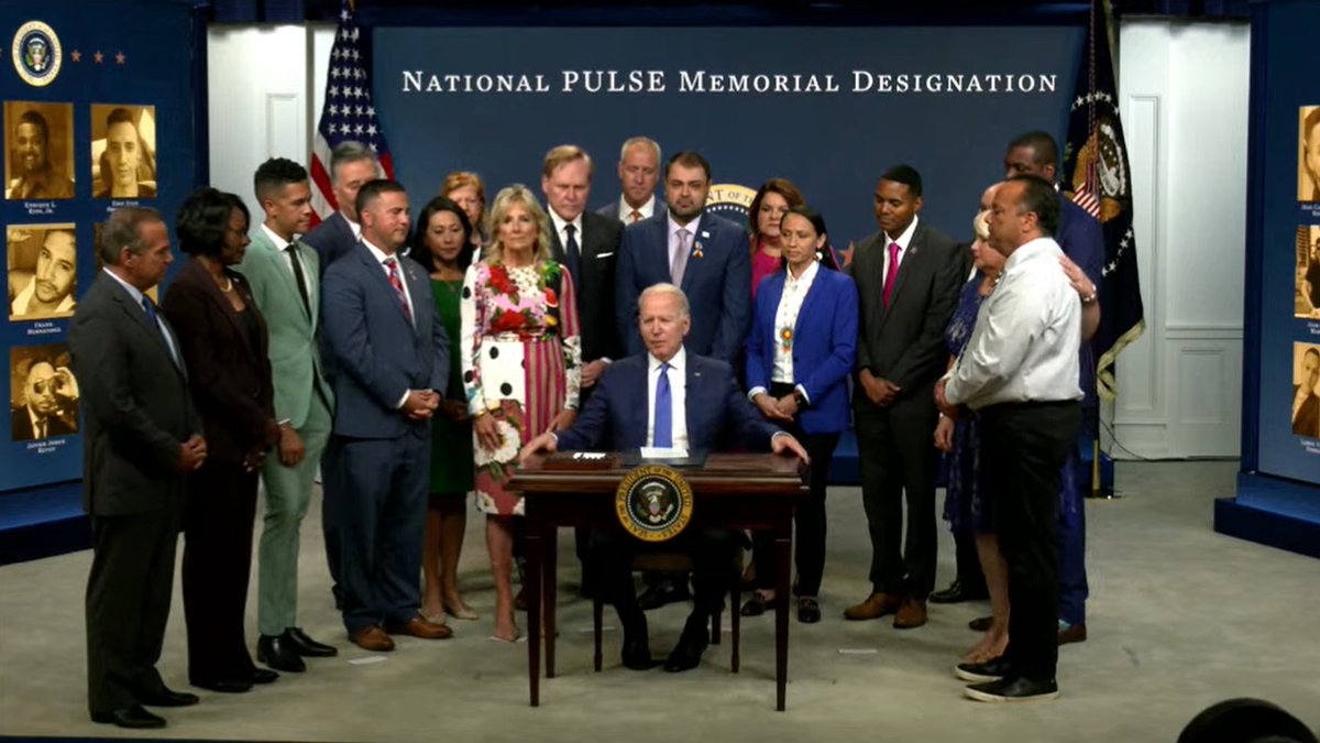 RepValDemings's tweet photo. It is official: Pulse is now a national memorial. I am thinking of those we lost, and their families. I know that love will win. https://t.co/T17naYldRM
