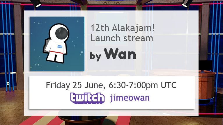 AlakajamBang's tweet photo. Join us for the launch stream of  the 12th #Alakajam, held by yours truly, @mkalamalami 🚀 https://t.co/8sZcWhostF https://t.co/mTa3fGrOSB