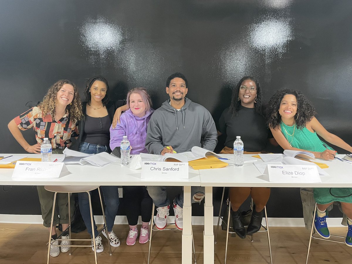 HOORAEMedia's tweet image. Our first table read for Rap Sh*t 🎶✨
